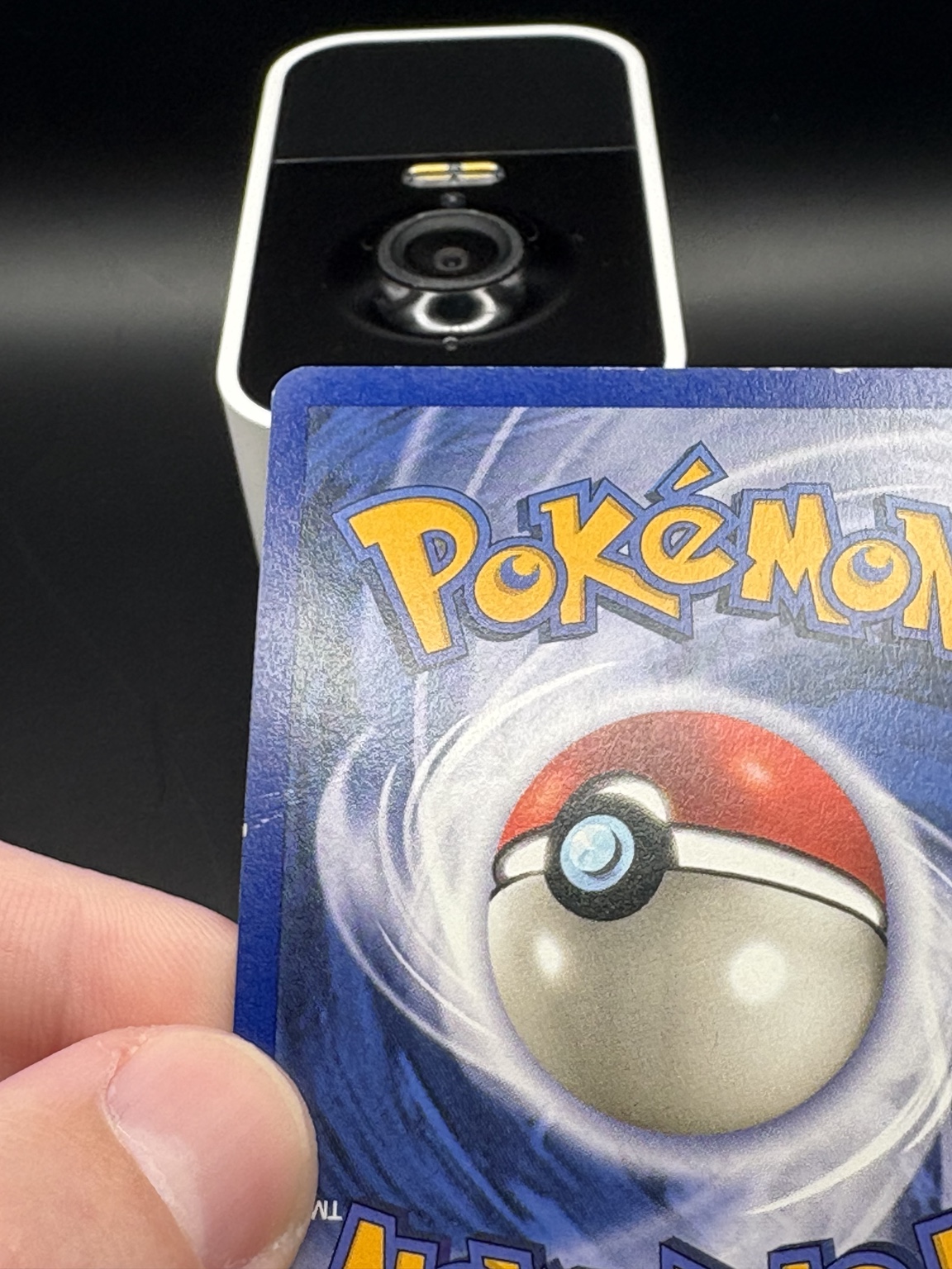Tyranitar ex card back after restoration